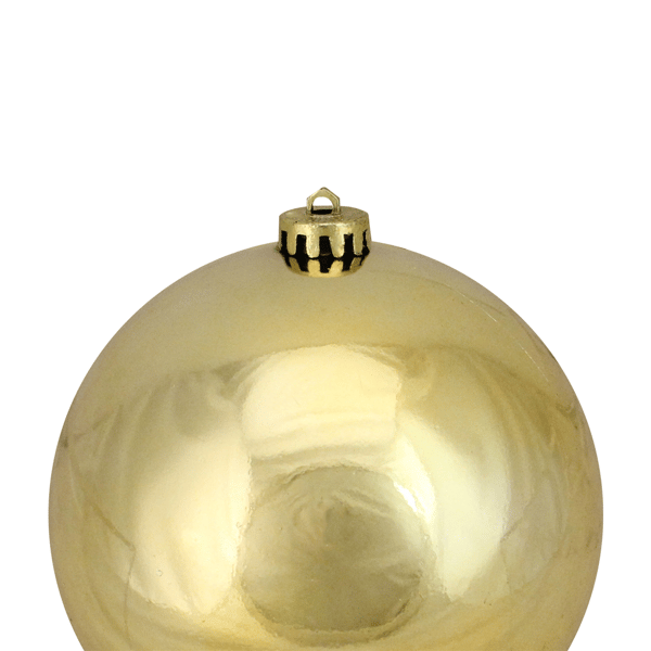 Northlight 6in. Shiny Vegas Gold Christmas Ball Ornament