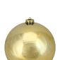 Northlight 6in. Shiny Vegas Gold Christmas Ball Ornament - image 4