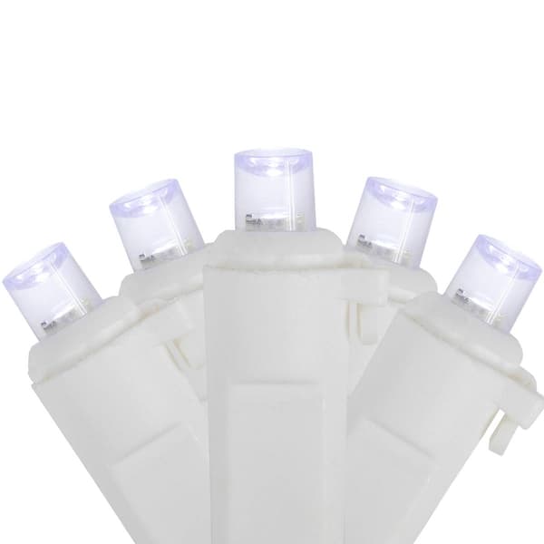 Northlight 50ct. White LED 16.25ft. Christmas String Lights