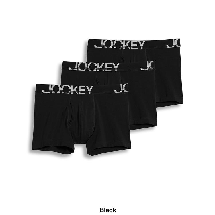 Mens Jockey® 3pk. Active Stretch Boxer Briefs