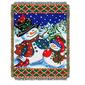Northwest Winter Pals Woven Tapestry Throw - image 1