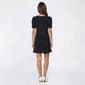 Petite MSK Puff Sleeve Dot Ruffle Hem Shift Dress - image 2