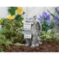 Evergreen 14in. Cat with Scroll Memorial Garden Statuary - image 3