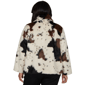 Plus Size Skye''s the Limit Wild Romance Cow Print Faux Fur Jacket - image 2