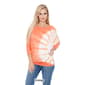 Womens White Mark Banded Dolman Side Tie Dye Top - image 10