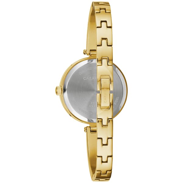 Caravelle Two-tone Watch & Crystal Bracelet Set- 44X100