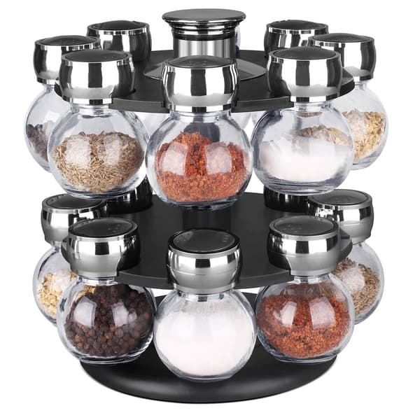 Home Basics 16pc. Revolving Spice Rack