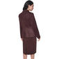 Womens Tommy Hilfiger Long Sleeve One Button Faux Suede Blazer - image 2