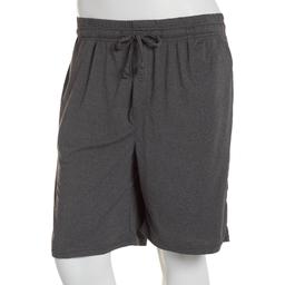 Mens Preswick & Moore(R) Polyester Pajama Shorts - Grey Heather