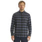 Mens LANDS END(R) Campside Flannel Shirt - Slate - image 1