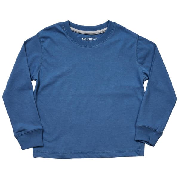 Boys (4-7) Architect(R) Long Sleeve Crew Neck Tee