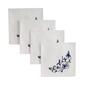 Spode&#40;R&#41; Blue Portofino Blue & White Floral Napkins - Set of 4 - image 1