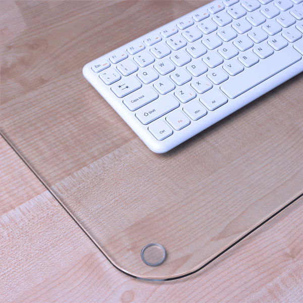 Floortex® Glaciermat® Glass Desk Pad
