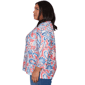 Plus Size Alfred Dunner Austin Embellished Paisley Floral Crew N - image 1