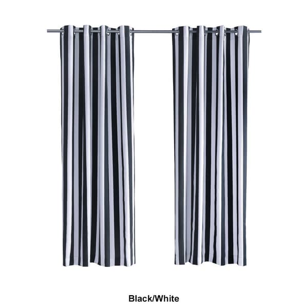 Commonwealth&#8482; Coastal Stripe Grommet Curtain Panel