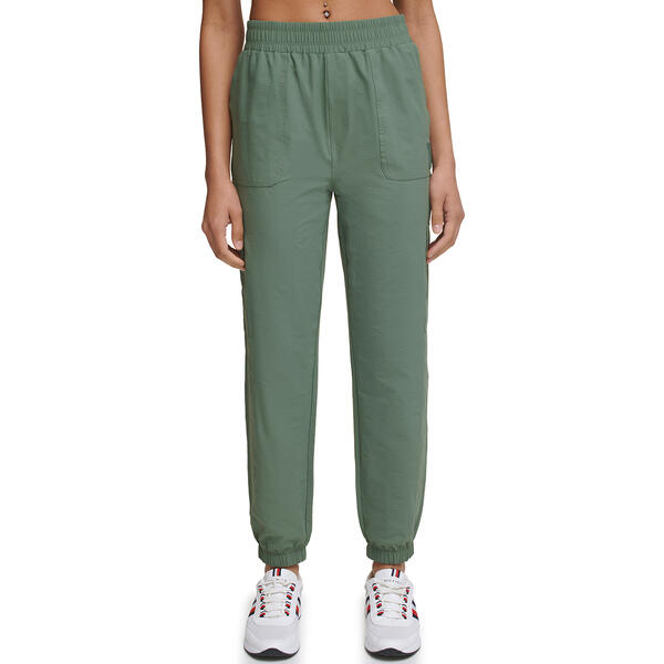 Womens Tommy Hilfiger Sport Stretch Ripstop Cargo Jogger Pants - image 