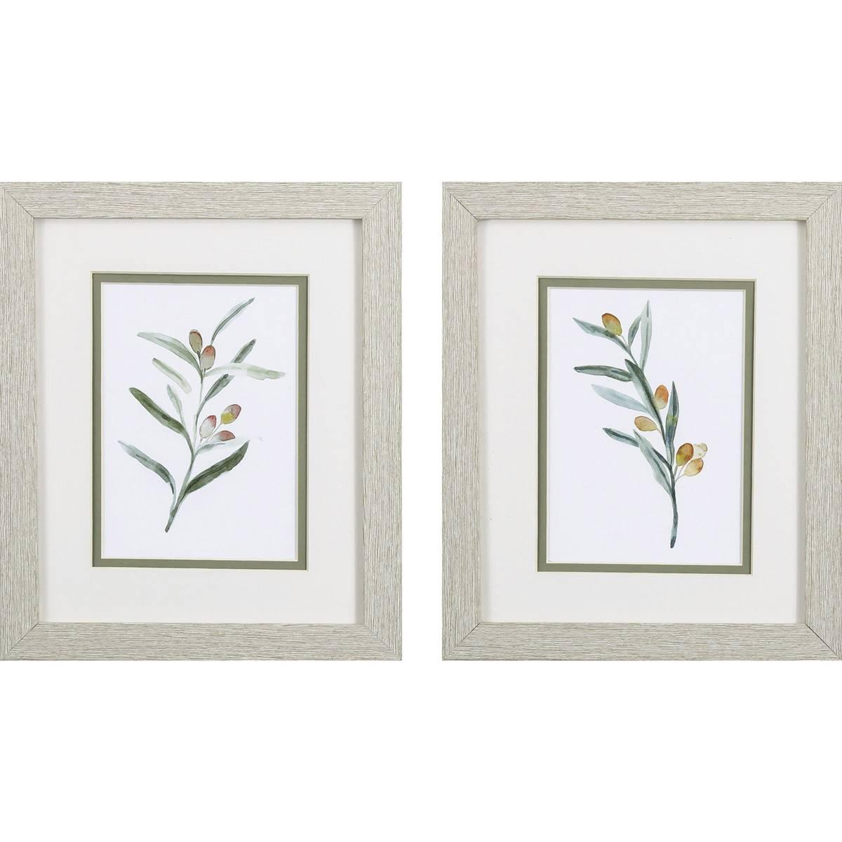 Paragon 2pc. Sweet Olive Branch Wall Art