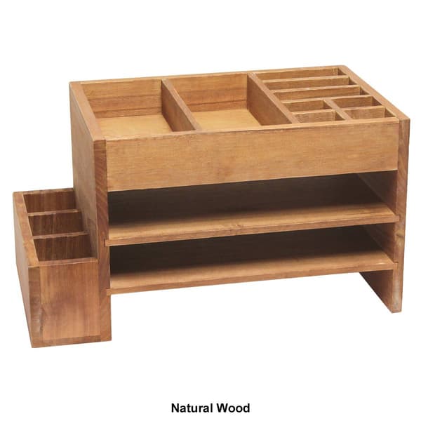 Elegant Designs&#8482; Home Office Tiered Desk Organizer