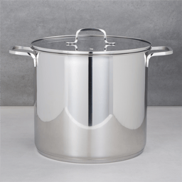 BergHOFF DiNA Helix Stainless Steel 15.85qt. Stockpot
