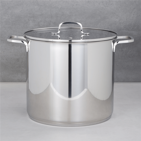 BergHOFF DiNA Helix Stainless Steel 15.85qt. Stockpot