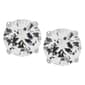 Gianni Argento Sterling Silver Lab Grown Sapphire Stud Earrings - image 1