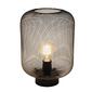 Simple Designs Metal Industrial Table Lamp w/Mesh Shade - image 1