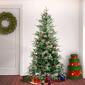 National Tree 6ft. Feel-Real&#174; Virginia Pine Mixed Christmas Tree - image 2