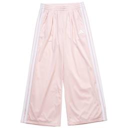Girls (7-16) adidas® Front Pleat Mesh Wide Leg Pants