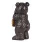 Hi-Line Gift Bear Leaning on Welcome Sign Garden Statue - image 4