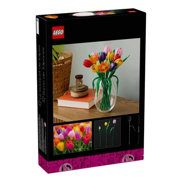 LEGO® Botanicals Tulip Bouquet Building Kit