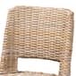 bali & pari Magy Modern Bohemian Kubu Rattan Bar Stool - image 6