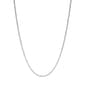 20in. Sterling Silver Sparkle Chain Necklace - image 1