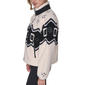 Womens DKNY Sport Geometric Mock Neck Sherpa Jacket - image 3