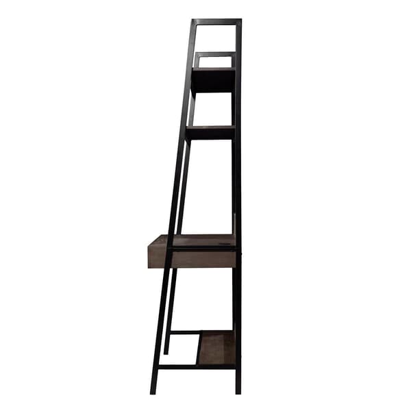 Southern Enterprises Lizvan Industrial Ladder Desk w/ Storage