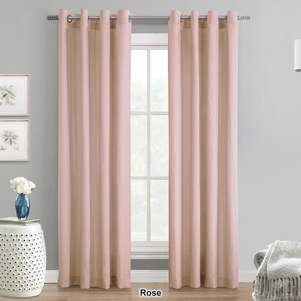 The Harmony Crushed Grommet Curtain Panel