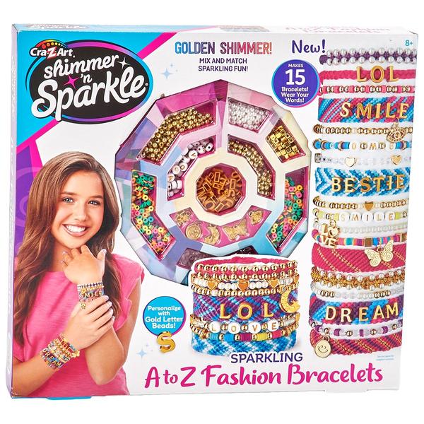 Cra-Z-Art(tm) Shimmer ''n Sparkle A-Z Bracelets - image 