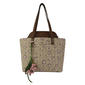 Nanette Lepore Gillian Tote in a Bag with Charm - Floral Logo - image 2