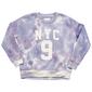 Girls &#40;7-16&#41; No Comment Oversized NYC 9 Tie Dye Sweatshirt - image 1