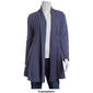 Womens Architect&#174; Crochet Lapel Pintuck Open Flared Cardigan - image 6
