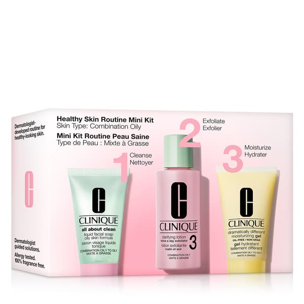 Clinique Healthy Skin Routine: Mini 3-Step Oily Skin Skincare Set