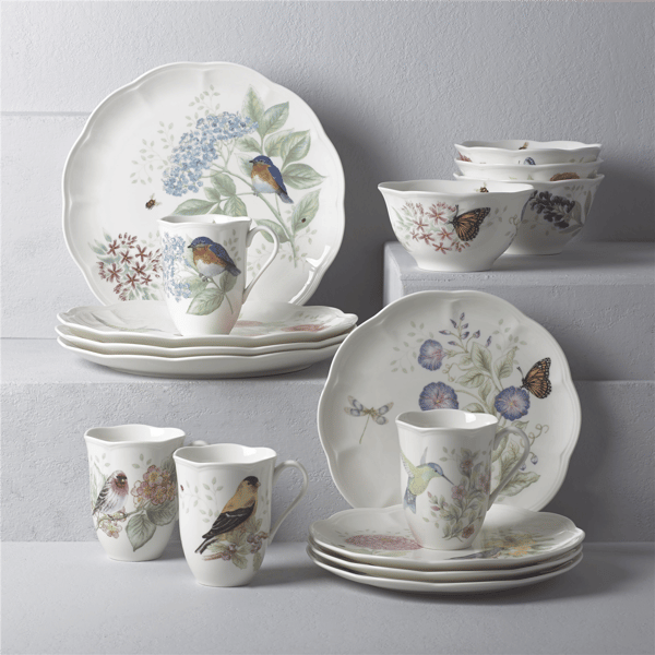 Lenox® Butterfly Meadow® Flutter Mugs - Set of 4