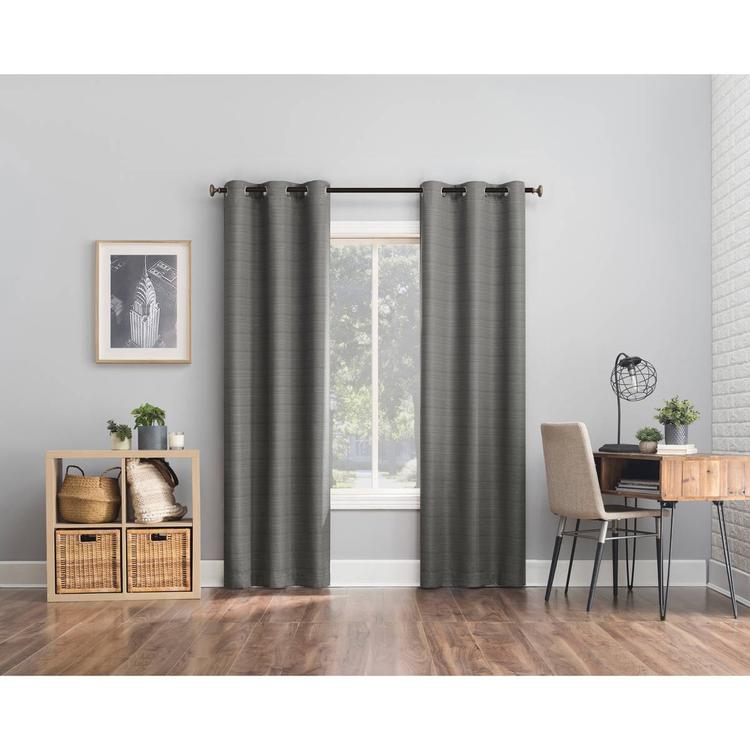 Wembly 2pk. Long Ford Blackout Grommet Panel Curtains