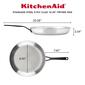 KitchenAid&#174; 12.25in. 5-Ply Clad Stainless Frying Pan - image 5