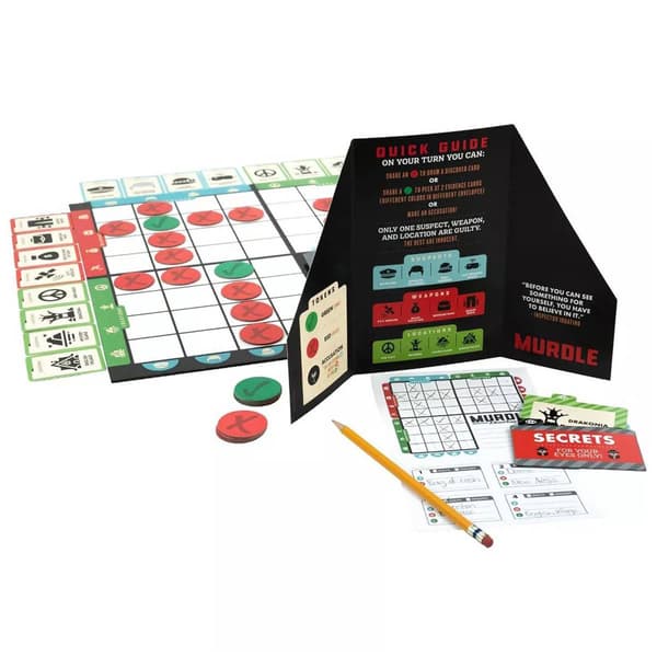 Endless Games Murdle Board Game