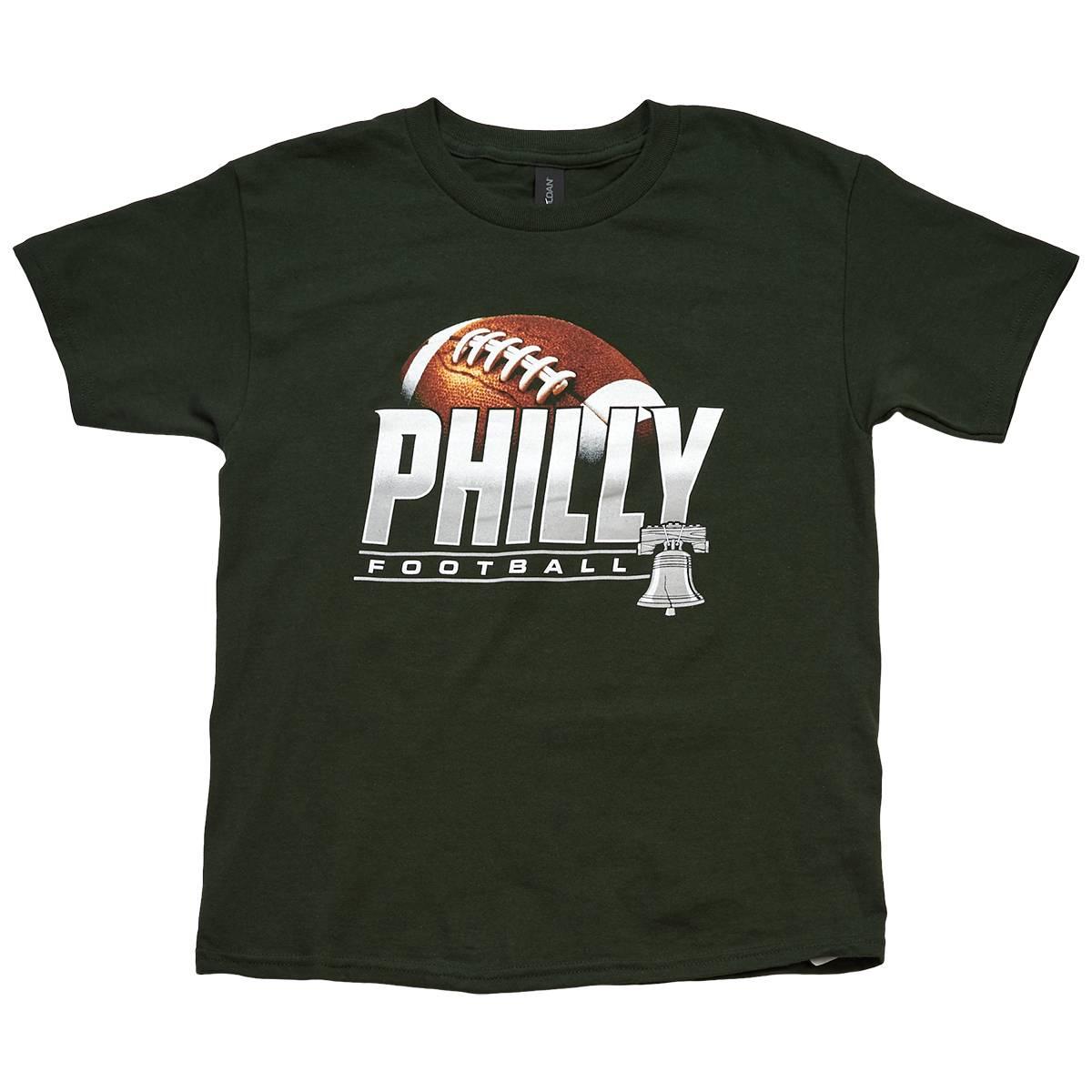 Boys (8-20) Tailgate Philadelphia Football Pigskin Short Sleeve