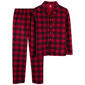 Girls Carter''s&#40;R&#41; 2pc. Buffalo Check Coat Pajama Set - image 1