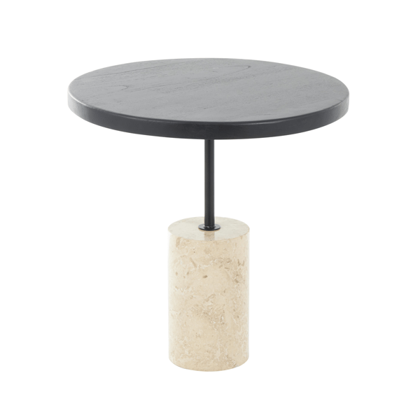 9th & Pike® Modern Black Wood Accent Table