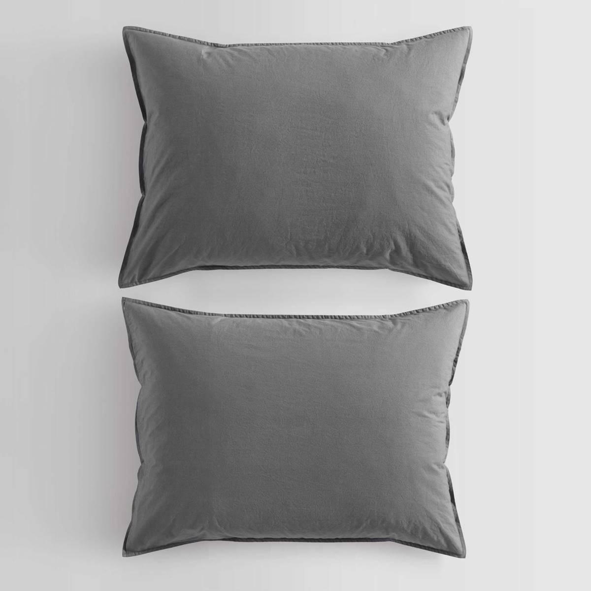 Calvin Klein Washed Percale Cotton 3pc. Comforter Set