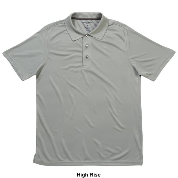 Mens Cross &amp; Winsor® Cross Rice Stitch Golf Polo