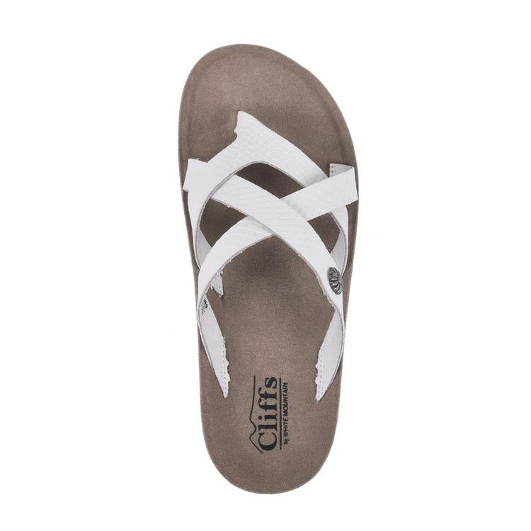 Womens Cliffs by White Mountain Banksy Slide Strappy Sandals